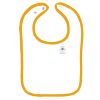 Infant Contrast Trim Terry Bib Thumbnail